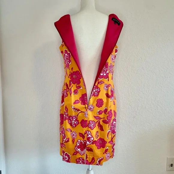 Jones New York, Floral Sheath/ Mini Dress, Size 10 - Picture 6 of 11